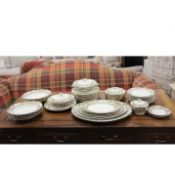 AN ART NOUVEAU 'ADDERLEY DELHI' DINNER SERVICE.