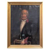 19TH CENTURY POLISH SCHOOL. PORTRAIT OF A GENTLEMAN.