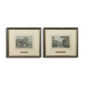 AGISTINO AGLIO (1816-1885). KENSINGTON GARDENS AND HYDE PARK (2).