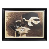 GEORGE BRAQUE. L'OISEAUX ET SON NID.