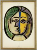PABLO PICASSO. PORTRAIT OF A WOMAN. (d)