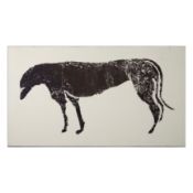 SIMON PACKARD ( B. 1960). BUTTONS THE GREYHOUND NEVER TO RACE AGAIN.