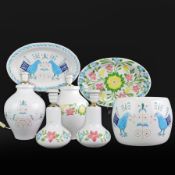 A QUANTITY OF CERASARDA ITALIAN CERAMICS. (7).