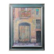 ELSPETH MORDEN. RESTAURANT DOORWAY.