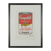 ANDY WARHOL. CAMPBELL'S SOUP II NEW ENGLAND CLAM CHOWDER.