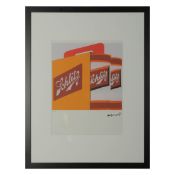 ANDY WARHOL. SCHLITZ CANS 1961.