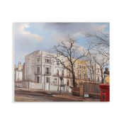 20TH CENTURY SCHOOL. LONDON STREET SCENE.