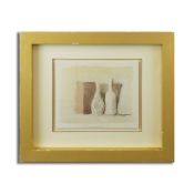 GIORGIO MORANDI. STILL LIFE WITH BOTTLES. (d)