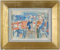 AFTER RAOUL DUFY. CIRCUS HORSES.