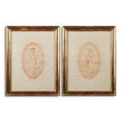 CRICKET INTEREST. OXFORD CRICKET CLUB 1787 AND THE LADIES CRICKET CLUB 1785 (2).