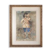ATTRIBUTED TO NATALE ATTANASIO. A SWORDSMAN.