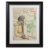 JEAN COCTEAU. CURRO ROMERO, 1963. (d)