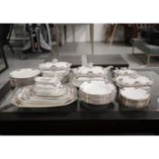 A BURLEIGH WARE 'HAMILTON' PART DINNER SERVICE.
