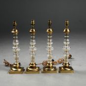 TABLE LAMPS, 2 PAIRS. (4).