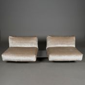 SOFA / CONJOINED CHAIRS.