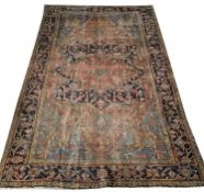 ANTIQUE HERIZ CARPET.