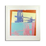 ANDY WARHOL. BROOKLYN BRIDGE.