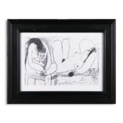 PABLO PICASSO. LES BAIGNEUSES. (d)