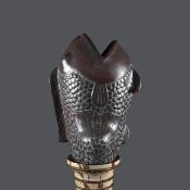 A LARGE TERACOTTA FISH VASE.