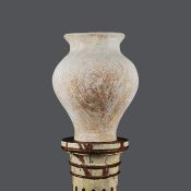 GERALDINE PHILLIPS (1953-2025). A LARGE STUDIO POTTERY VASE.