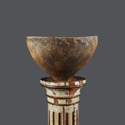 GERALDINE PHILLIPS (1953-2025). A STUDIO POTTERY VASE.