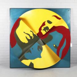 MAURICE COCKRILL (BRITISH 1936-2013). ABSTRACT WALL ART.