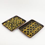 20TH CENTURY SCHOOL, SLIPWARE TRAYS