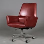 RING MOBELFABRIKK MODEL 10239 SWIVEL ARMCHAIR.