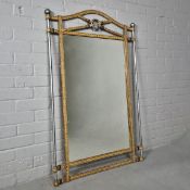 IN THE MANNER OF JAQUES ADNET (FRENCH 1900-1984) WALL MIRROR