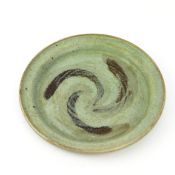 THE SALTINGS POTTERY PENRHYNDEUDEARTH WALES. DISH.