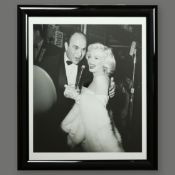 FRANK WORTH (AMERICAN, 1923-2000). MARILYN MONROE AND CARL REINER.