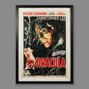 DRACULA FILM POSTER, 1958.