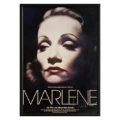 MARLENE ORIGINAL FILM POSTER, SIGNED BY GOTTFRIED HELNWEIN.