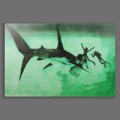 STEPHEN GRIMES (1927-1988). SHARK GREEN.