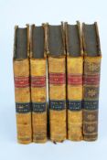 DAVID HUME. THE HISTORY OF ENGLAND, FROM THE INVASION OF JULIUS CAESAR, 5 VOLUMES, 1778 (5).