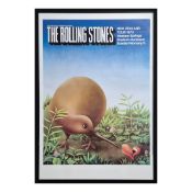 IAN MCCAUSLAND (AUSTRALIAN, 1944–2022). THE ROLLING STONES NEW ZEALAND TOUR POSTER, 1973.