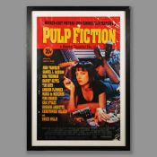 PULP FICTION FILM POSTER, 1994.