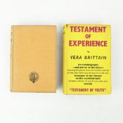TWO FIRST EDITION VERA BRITTAIN NOVELS (2).