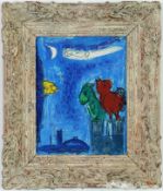MARC CHAGALL. LES MONSTRES DE NOTRE DAME, 1954. (d)