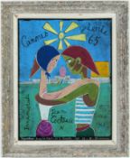 JEAN COCTEAU. CANNES, 1961. (d)