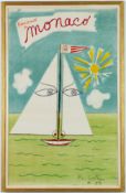 JEAN COCTEAU. MONACO. (d)