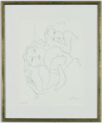 HENRI MATISSE. SIGNED IN THE PLATE COLLOTYPE.