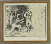 PABLO PICASSO. GALERIE DE LA COLOMBE LITHOGRAPH. (d)