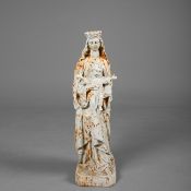 SCULPTURAL STUDY OF MADONNA AND CHILD.