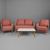BRAMBLECREST COMO 2 SEAT SOFA SET. (4).