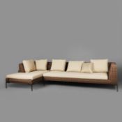 B & B ITALIA CHARLES OUTDOOR CORNER SOFA.