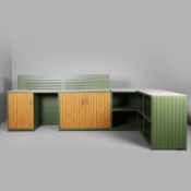 BRAMBLECREST ROMANA L SHAPE OUTDOOR KITCHEN.