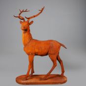 SCULPTURAL STAG.