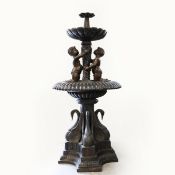 CAST BRONZE FOUNTAIN.