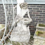 SCULPTURAL BACCHUS FOUNTAIN.